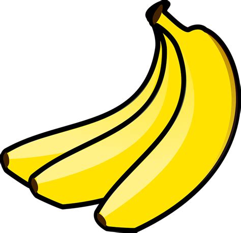 Bananas Food Fruit · Free vector graphic on Pixabay