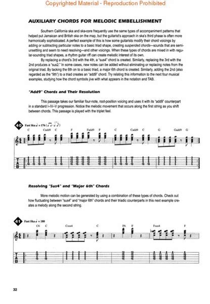 Ska Guitar by Dale Turner - Guitar Tablature - Sheet Music | Sheet Music Plus