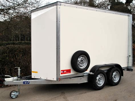 Motiv Trailers | Box Van Double Axle Trailer