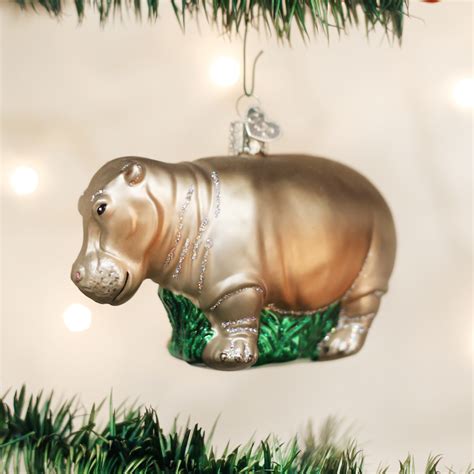 Hippopotamus Ornament – Old World Christmas Wholesale