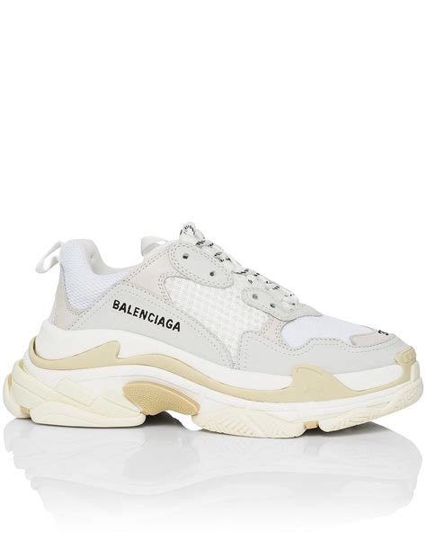 Balenciaga Triple S White Chunky Sneaker -Women's | David Jones