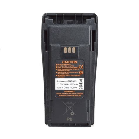 NNTN4851 Ni-MH Battery For Motorola GP3188 PR400 XIR-P3688 Portable Radio