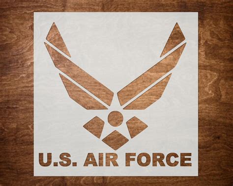 US AIR FORCE Stencil 8x8 United States - Etsy Australia