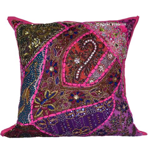 12 Cool Embroidered Throw Pillows | Royal Furnish