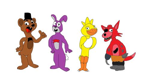 Willys wonderland characters as the fnaf gang by Vincentmarucut10292 on ...