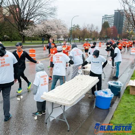 Vancouver Sun Run 2023- Water Station — Alblaster Pressure Washing ...