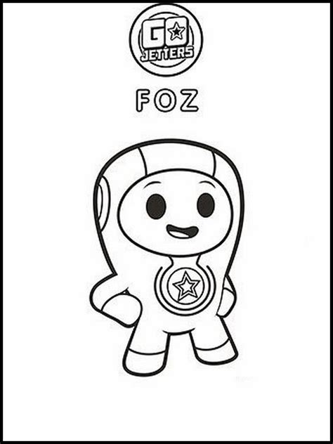 Go Jetters Coloring Pages