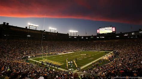 Green Bay Packers Stadium Wallpapers Desktop Background