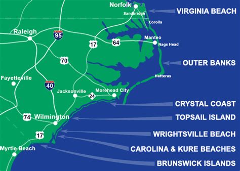 South Carolina Coastal Map - Living Room Design 2020