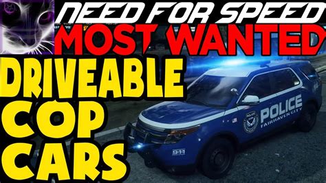 Need for Speed Most Wanted 2012 (NFSMW) [PC] - HACK / TRAINER - Police Cars Driveable - YouTube