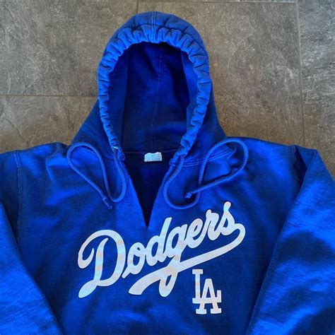 Vintage Los Angeles Dodgers MLB baseball sports blue... - Depop