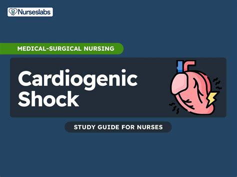 Cardiogenic Shock Signs And Symptoms