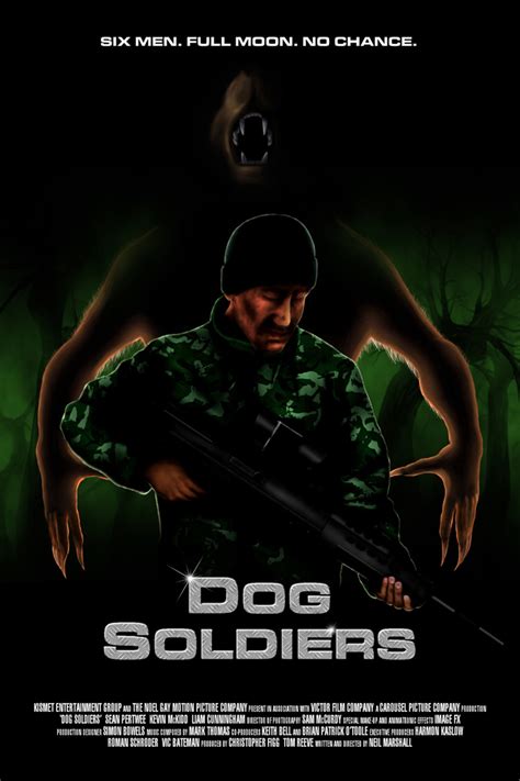 Alternative movie poster for Dog Soldiers by Ferenc Konya