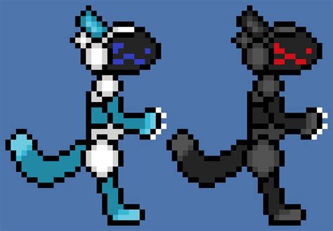 Pixel Art Protogens by TheSwitchify on DeviantArt