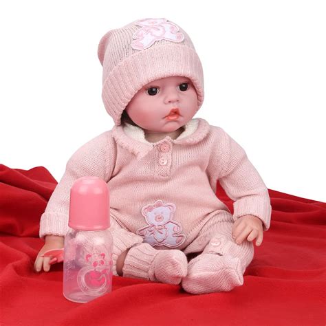 55cm Soft Body Silicone Reborn Baby Doll Toy For Girls NewBorn Girl Baby Birthday Gift To Child ...