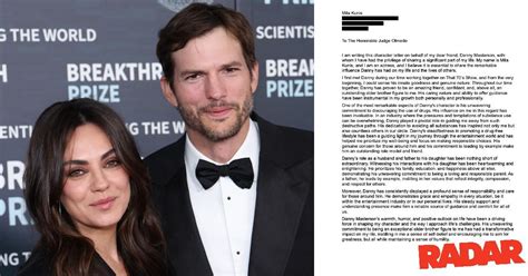 Read Mila Kunis and Ashton Kutcher's Full Letters of Support for Danny Masterson