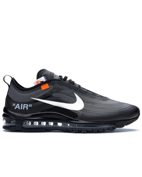 Nike Air Max 97 Off-white Black for Men - Lyst