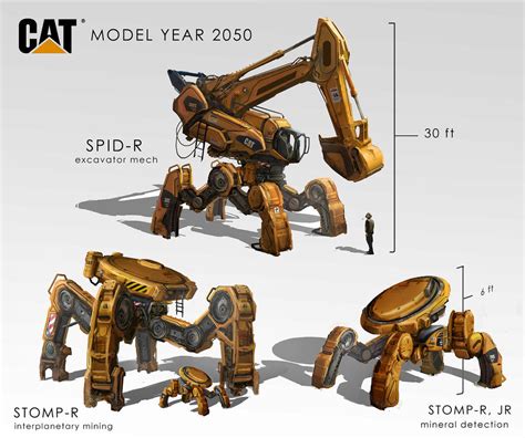 Construction Mechs by eddie-mendoza on DeviantArt