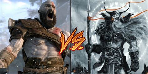 Kratos Vs. Odin - The Clash Of Titans - The Nature Hero