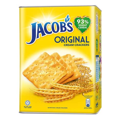 Jacobs Cracker Biscuit Bread Biscuit Jacob Cans | Shopee Singapore