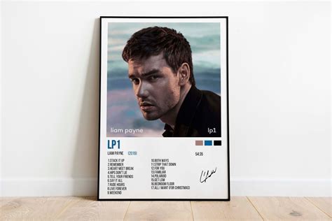 Liam Payne LP1 Album Poster / LP1 Album With Tracklist / LP | Etsy