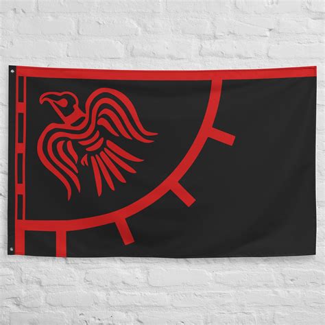 Große Wikinger Flagge Flagge Fahne 100% Polyester mit 2 Eisen Ösen Nordische Rabenflagge - Etsy.de