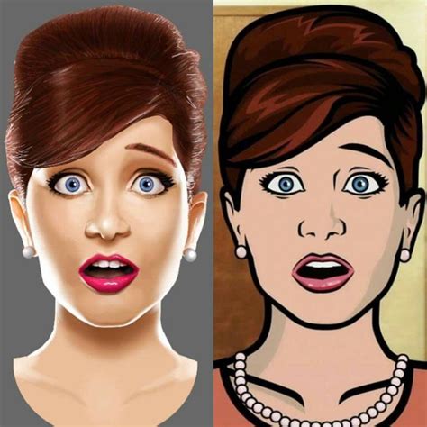 Archer Cheryl portrait | Archer cartoon, Cheryl tunt, Archer tv show