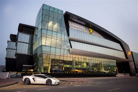 World's largest Lamborghini showroom now in Dubai