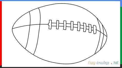 Rugby Ball How To Draw at Buck Stewart blog