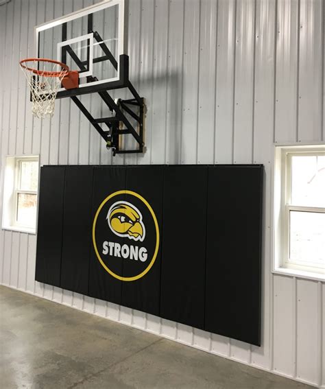 Custom Wood Backed Gym Wall Padding Panels 2' x 8' | AK Athletic Equipment