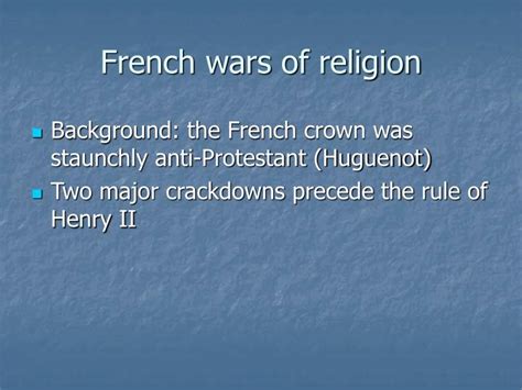 PPT - French wars of religion PowerPoint Presentation, free download ...