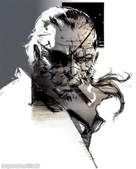 Artworks de Yoji Shinkawa para el juego. - Metal Gear Solid V: The ...