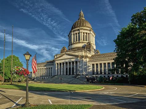 Washington State Capitol Photograph by Mountain Dreams - Fine Art America