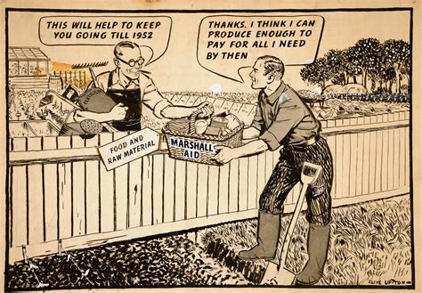 "The Marshall Plan" Political Cartoon (1946) : r/europe