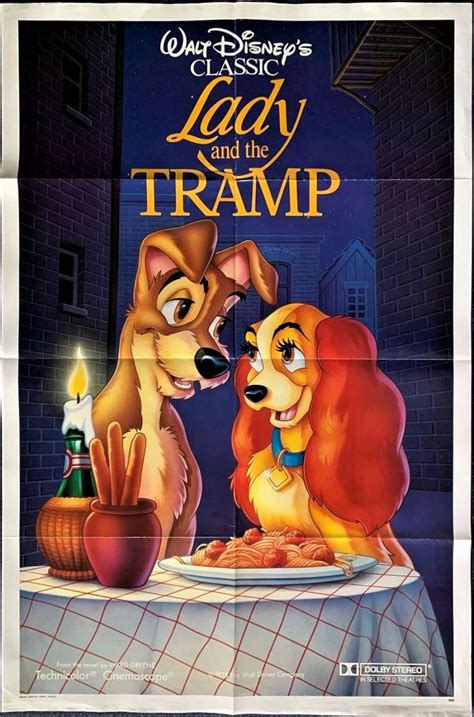 Disney Lady And The Tramp Poster