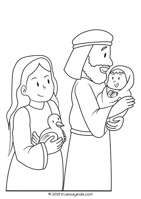 Simeon and Anna – Jesus presented in the temple - Trueway Kids