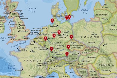 √ National Parks Europe Map