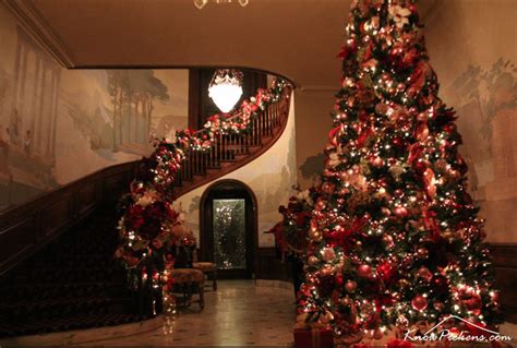 Elegant Annual Christmas Open House at The Tate House