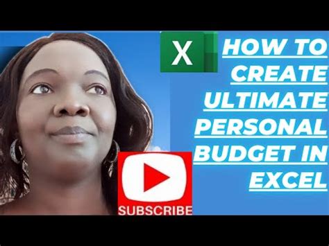 HOW TO CREATE BEST BUDGET TEMPLATE IN EXCEL - YouTube