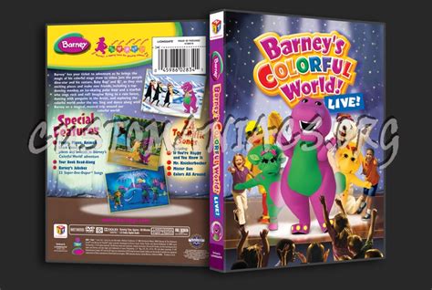 Barney: Barney's Colorful World dvd cover - DVD Covers & Labels by Customaniacs, id: 164240 free ...