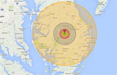 Atomic Bomb Radius Map / What Would Happen If A Nuclear Bomb Hit Britain Look At This Map To ...