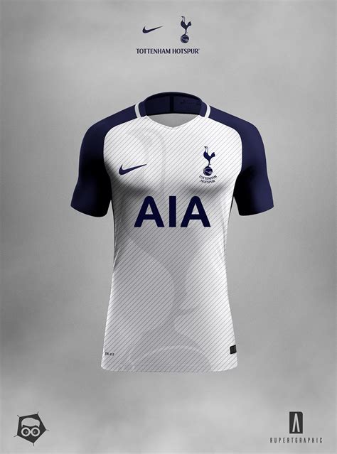 Spurs new kit 2017/18 season. | Tottenham hotspur, Sports jersey design, Sport shirt design