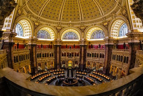 Library Of Congress Main Reading Room Photograph by Susan Candelario ...