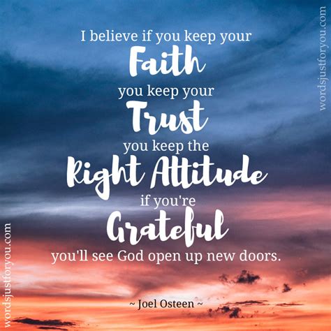 Joel Osteen Quotes On Faith