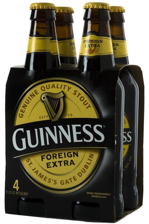 Guinness Foreign Extra Stout 4pk bottles - Haskells