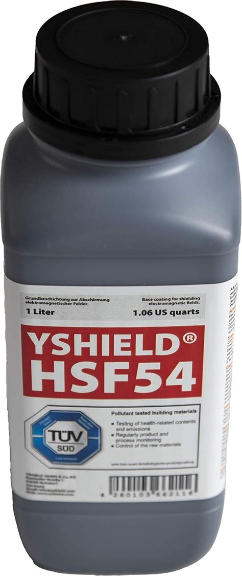 Amazon.com: Y-Shield RF Shielding Paint (1 liter size) : Arts, Crafts ...