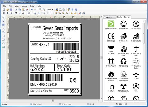 CodeX Barcode Label Designer - a powerful, efficient and easy-to-use barcode label design ...