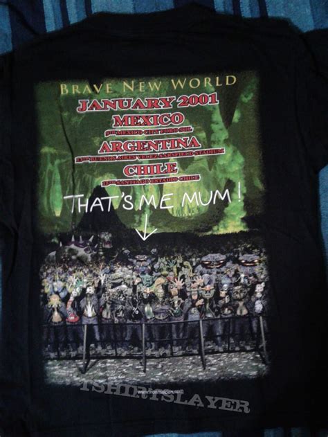 Iron Maiden - Brave New World Tour 2001 | TShirtSlayer TShirt and BattleJacket Gallery