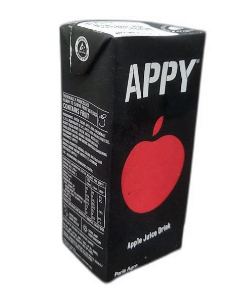 Cloudy White Sugar Appy Fizz Apple Juice, Packaging Size: 250 ml ...