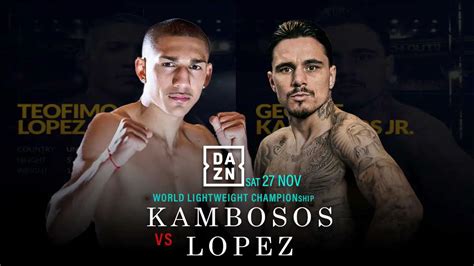 Teófimo López vs. George Kambosos Jr- Date, card, How To Watch & More